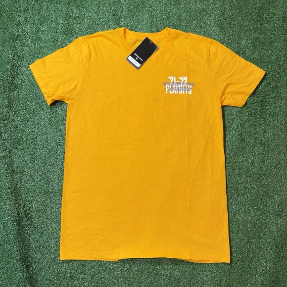 Other - Golden State Warriors 2021/22 NBA Playoffs T-Shirt Medium‎ Yellow NWT